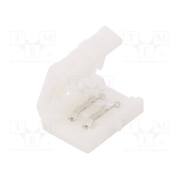 2 pcs x LUCKYLIGHT - 8MMBB-2 - Terminal, Connector: for LED stripes, PIN: 2, snap-on