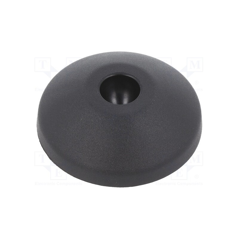 2 pcs x FATH - 098D060K - Foot, without rubber underlay,self-aligning, Base dia: 59mm