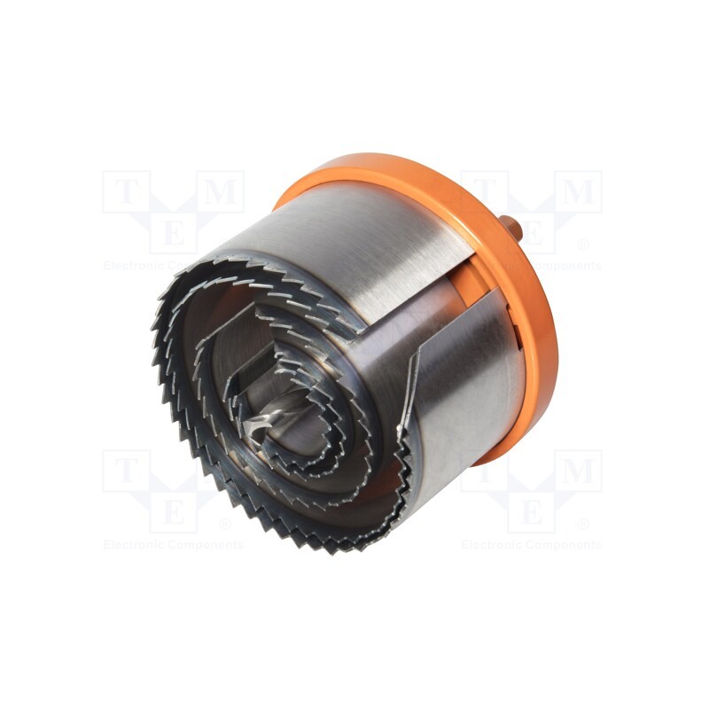 1 pcs x WOLFCRAFT - 2220000 - Hole saw, Ø: 6mm, Ø: 28mm,35mm,50mm,68mm,75mm, hexagonal 8mm