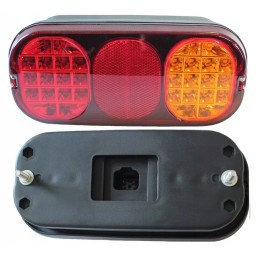 LED rear lamp for JCB 3CX 4CX backhoe loaders