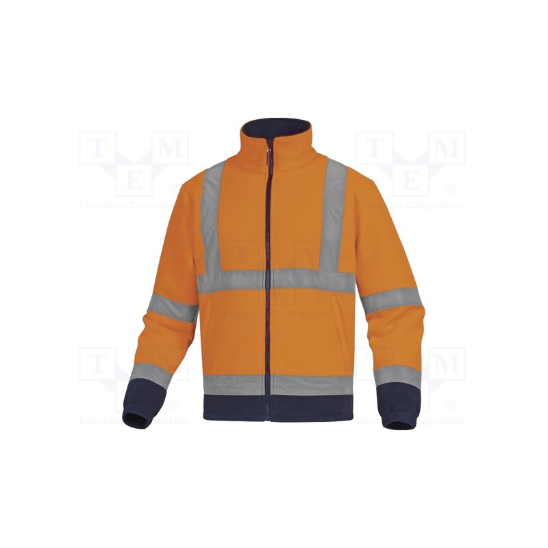 1 pcs x DELTA PLUS - ZENITOMXG - High visibility jacket, Size: XL, orange, ZENITH, Class: 2
