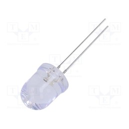 1 pcs x OPTOSUPPLY - OSB5SKA131A - LED, 10mm, blue, 4200÷5800mcd, 30°, Front: convex, 2.5÷5V, -30÷85°C