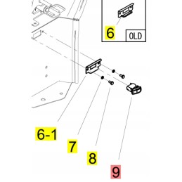 Yanmar engine stop switch vio50 vio57