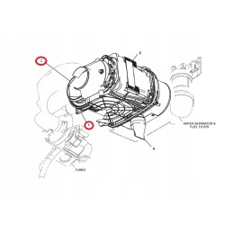 Air filters cat cw 34 d3k2lgp d4k2xl 3466688