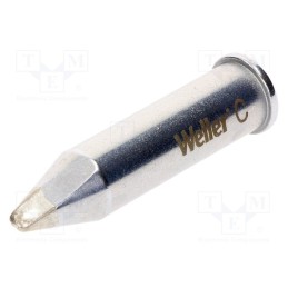 1 pcs x WELLER - T0054480499 - Tip, chisel, 3.2x1.2mm, for soldering iron