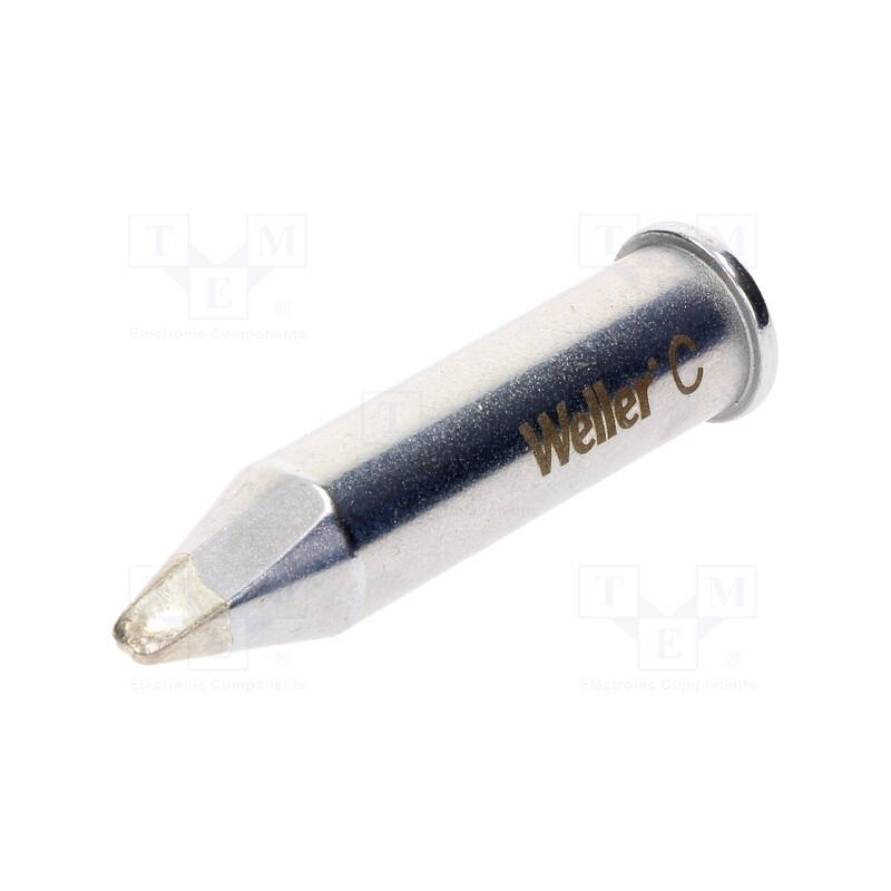 1 pcs x WELLER - T0054480499 - Tip, chisel, 3.2x1.2mm, for soldering iron
