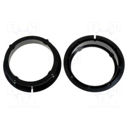 1 set x 4CARMEDIA - RAM-20.450/K - Speaker frame, 165mm, Audi,Seat,VW,Škoda, Audi A2 1999-&gt,, 2pcs.