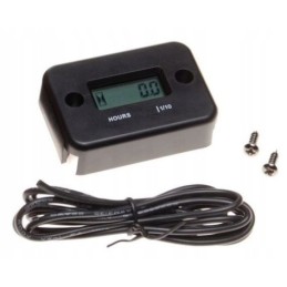 Hour meter for excavator, tractor, dump truck