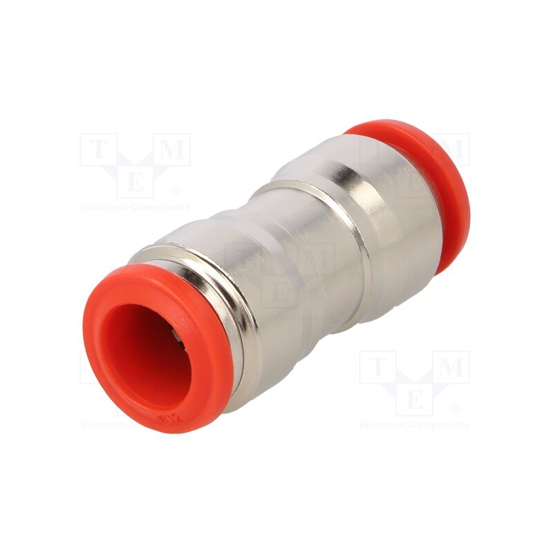 1 pcs x AIGNEP-50040 12 - Push-in fitting, straight,inline splice, -0.99÷20bar, -20÷80°C