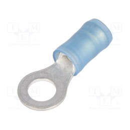 2 pcs x TE Connectivity - 320574 - Tip: ring, Ø: 4.82mm, 1.25÷2mm2, crimped, for cable, insulated, blue