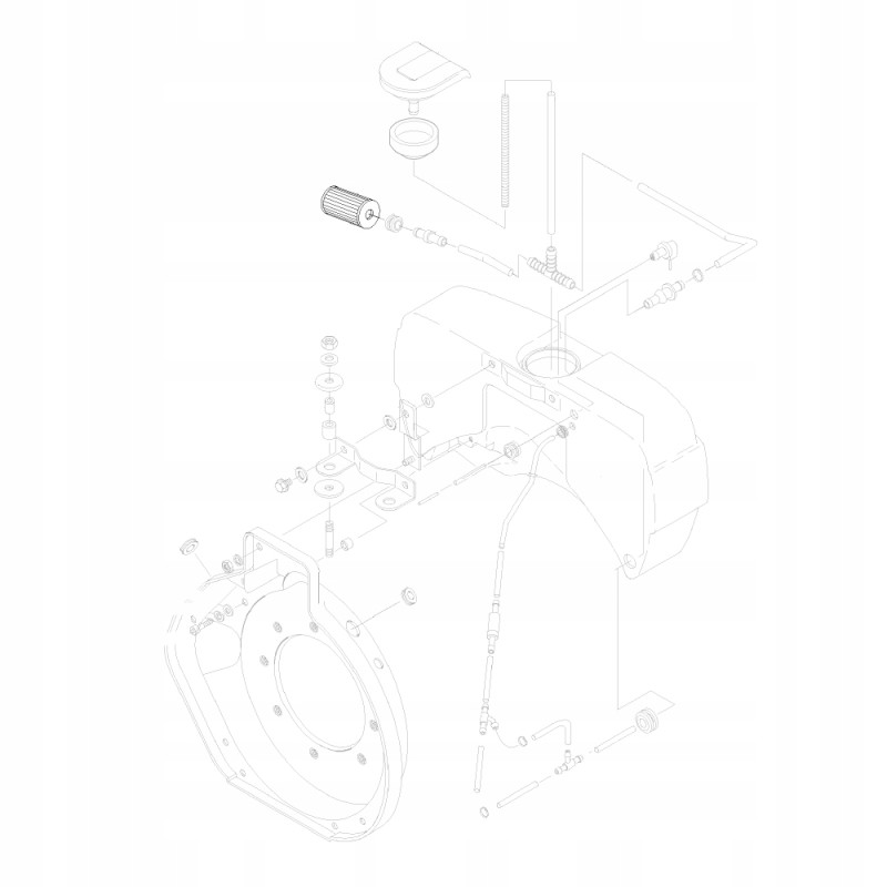 Hatz 01635210 fuel filter 1b20 1b30 1b40 1b50