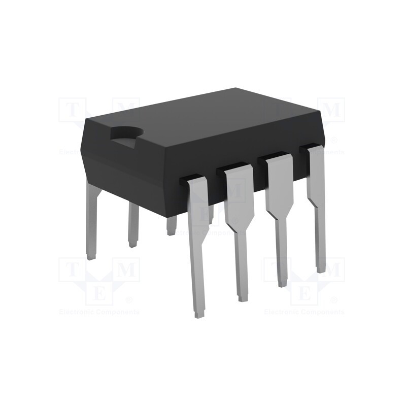 1 pcs x EVERLIGHT - 6N138 - Optocoupler, THT, Ch: 1, OUT: Darlington, 5kV, DIP8, 1kV/μs