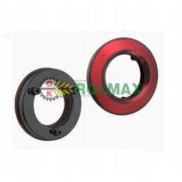Smooth decorative ring fi98 red la3 23928 in