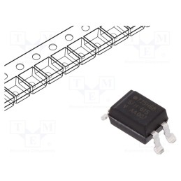 1 pcs x VISHAY - SFH615AA-X007 - Optocoupler, SMD, Ch: 1, OUT: transistor, Uinsul: 5.3kV, Uce: 70V