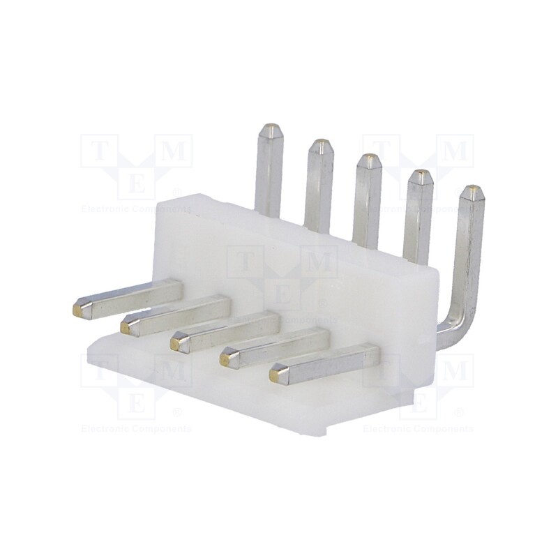 2 pcs x JST - B5PS-VH (LF)(SN) - Socket, wire-board, male, VH, 3.96mm, PIN: 5, THT, 250V, 10A, -25÷85°C