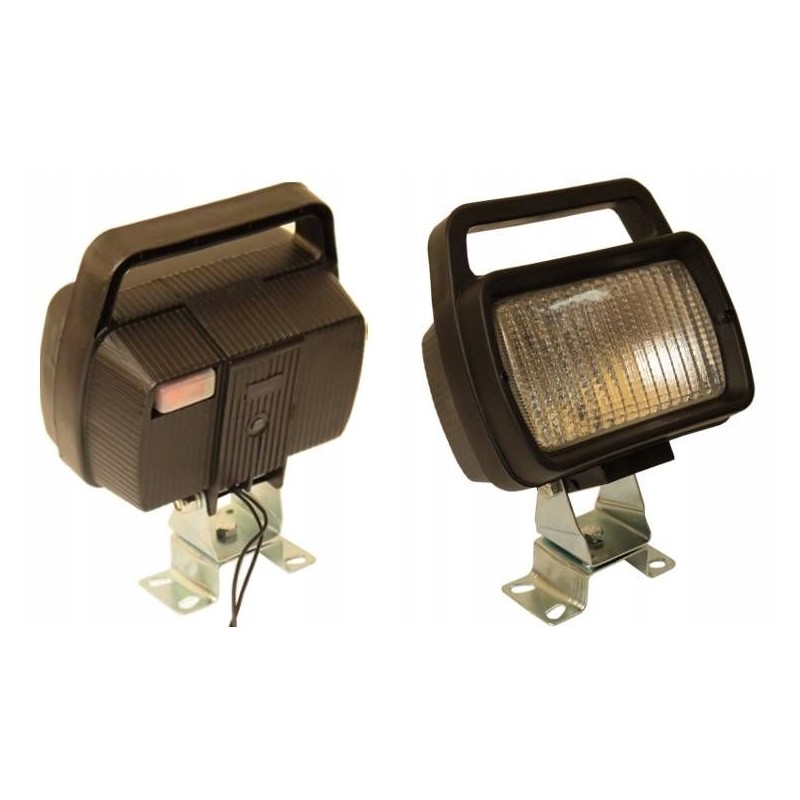 Work light with bulb holder h3 12v 55w