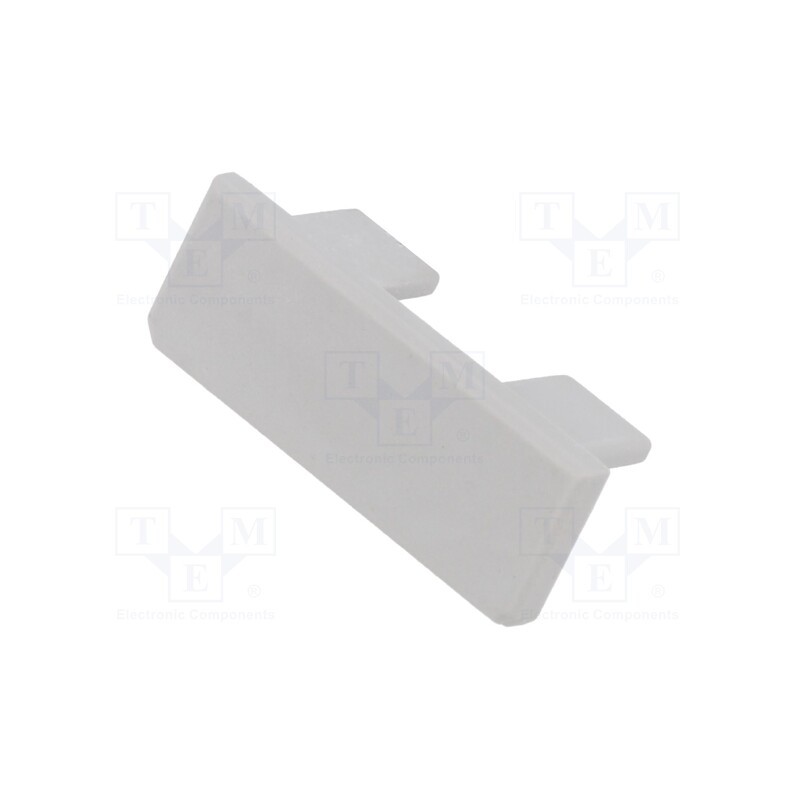 2 pcs x KLUu015a - C24539C02 - Cap for LED profiles, grey, GIZA