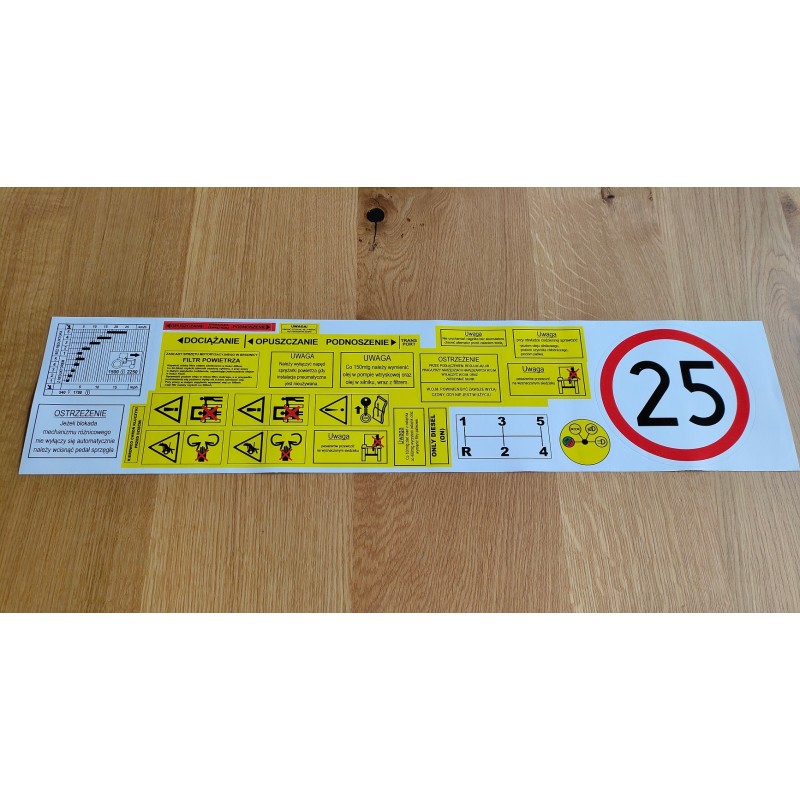 Stickers cab lift ursus c 360 c 355 360 3p