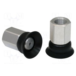1 pcs x SCHMALZ-PFYN-20-NBR-55-G1/8-IG - Suction cup, 20mm, G1/8-IG, Shore hardness: 55, 0.8cm3, 15.5N, PFYN