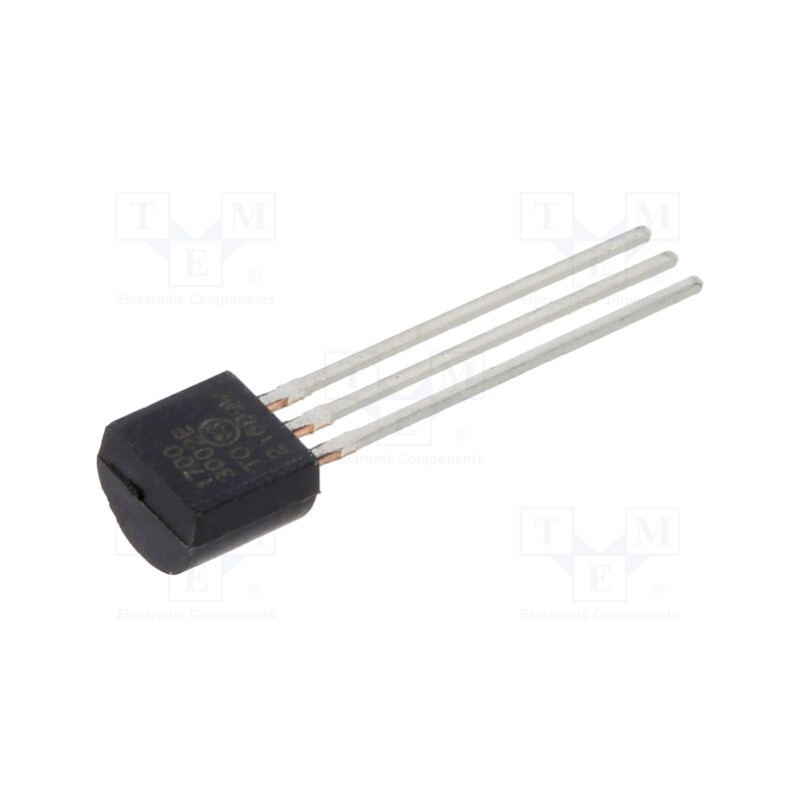1 pcs x MICROCHIP TECHNOLOGY - MCP1700-3002E/TO - IC: voltage regulator, LDO,linear,fixed, 3V, 0.25A, TO92, THT,