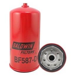 Spin on baldwin bf587 d mann wk842 fuel filter