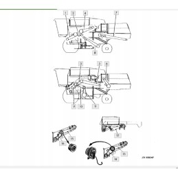 John Deere belt z62211 combine 2064 2066