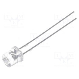 1 pcs x OPTOSUPPLY - OSPG53E1A-MN - LED, 5mm, green, 1560÷3000mcd, 140°, Front: flat, 2.8÷4V