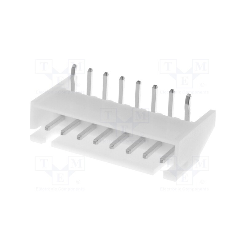 2 pcs x JST - S8B-XH-A-1 (LF)(SN) - Socket, wire-board, male, XH, 2.5mm, PIN: 8, THT, 250V, 3A, -25÷85°C