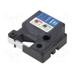 1 pcs x DYMO - 1805243 - Tape, 12mm, 5.5m, blue, Character colour: white