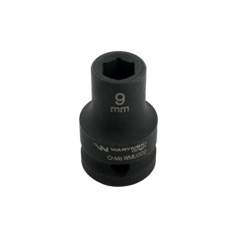Hexagonal impact socket 1 2 9 mm crmo