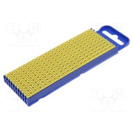 200 pcs x HELLERMANNTYTON - 561-02624 - Markers, Marking: 2, 2.8÷3.8mm, polyamide, yellow, -40÷85°C, WIC