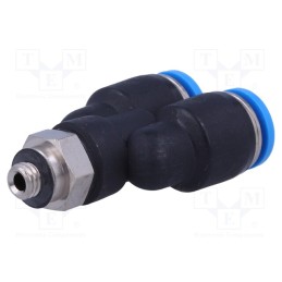 1 pcs x FESTO-190674 - Push-in fitting, straight,Y-Yap spliYYer, -0.95÷6bar, PBT, QS