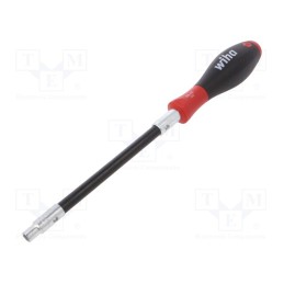 1 pcs x WIHA - 1436 - Screwdriver, 6-angles socket, with flexible shaft, SoftFinish®