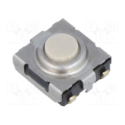 2 pcs x OMRON OCB - B3SN-3112 - Microswitch TACT, SPST-NO, Pos: 2, 0.05A/24VDC, SMT, none, 1.57N
