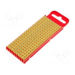 200 pcs x HELLERMANNTYTON - 561-01994 - Markers, Marking: A,E,L,N,R,S,T,+,-, ground, 2÷2.8mm, polyamide