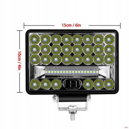 48 LED halogen lamp, 7-inch work searchlight