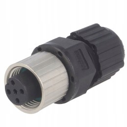 M12 pin 5 female plug code and devicenet canopen for cable
