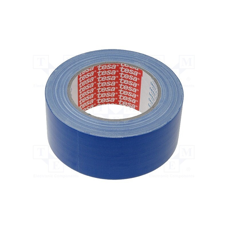 1 pcs x TESA - 04688-00023-00 - Tape: fixing, W: 50mm, L: 50m, Thk: 260um, natural rubber, blue, 9%