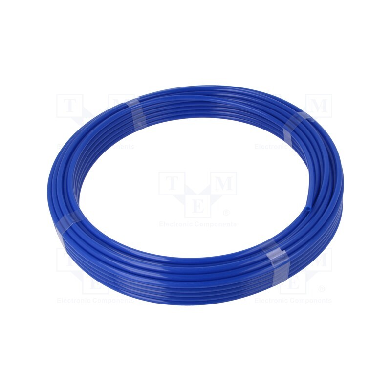 1 pcs x PNEUMAT-259.01SB-25 - Pneumatic tubing, max.9bar, L: 25m, polyetylene, Economy, blue