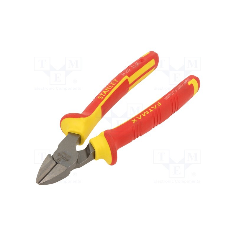 1 pcs x STANLEY - 0-84-009 - Pliers, side,cutting, induction hardened blades, 160mm, FATMAX®