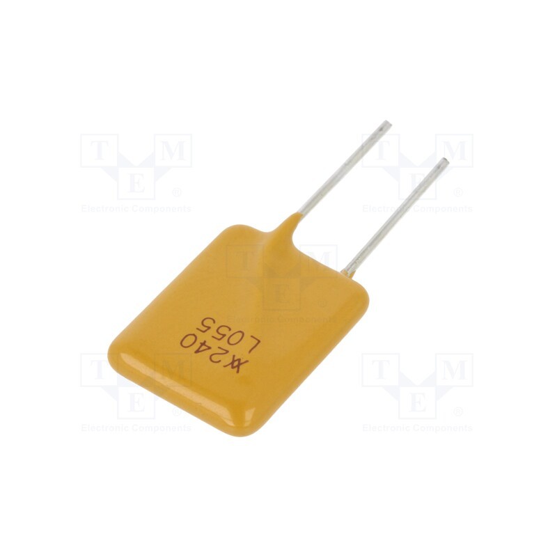 1 pcs x LITTELFUSE - 758968-000 - Fuse: PTC polymer, 550mA, 5mm, Polyswitch