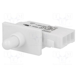 2 pcs x OMRON OCB - D3D-111 - Switch: door, Pos: 2, SPDT, 0.5A/250VAC, white, Leads: spring clamps