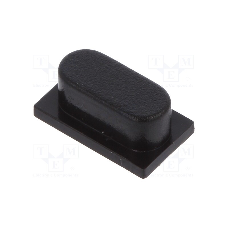 5 pcs x C&K - BTN K03 90 - Button, 8.5x3.8mm, black, KSA,KSL