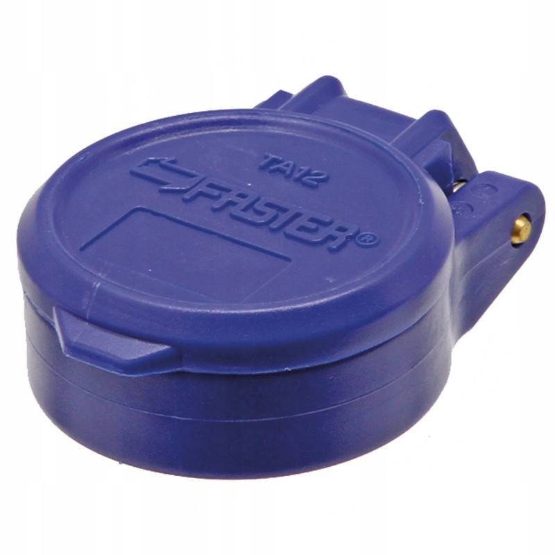 KM DN12 BG3 blue plug cover with lock