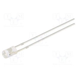 1 pcs x OPTOSUPPLY - OSY5PA3HE1B-5V - LED, 3mm, yellow, 500÷750mcd, 140°, Front: flat, 5V, No.of term: 2