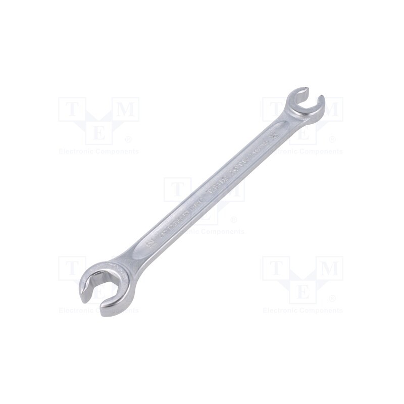 1 pcs x STAHLWILLE - 41081012 - Wrench, flare nut wrench, 10mm,12mm, chromium plated steel