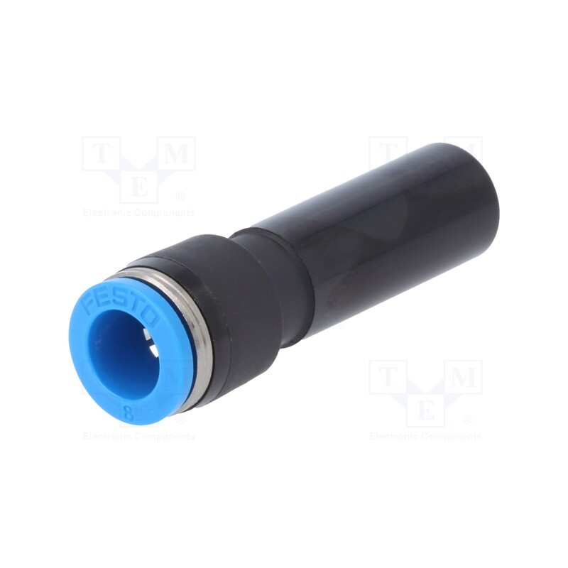 1 pcs x FESTO-130624 - Push-in fitting, straight,reductive, -0.95÷6bar, QS, 8mm