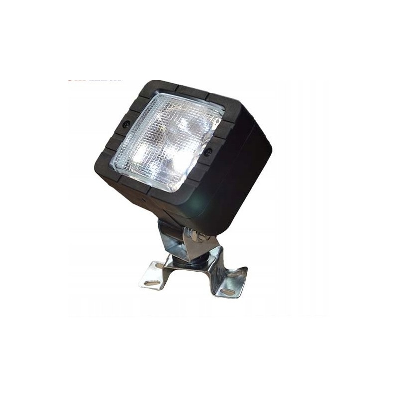 Halogen LED work lamp, universal square