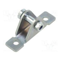 1 pcs x PNEUMAT-HG 100/2 - Mounting element for gas spring, Mat: zinc plated steel, 8mm
