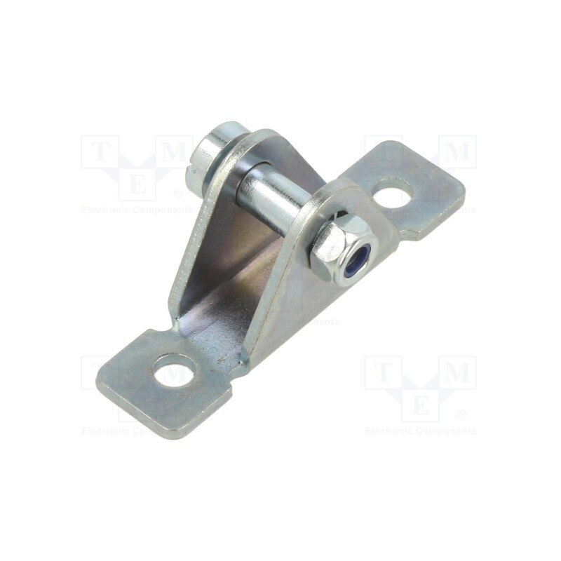 1 pcs x PNEUMAT-HG 100/2 - Mounting element for gas spring, Mat: zinc plated steel, 8mm
